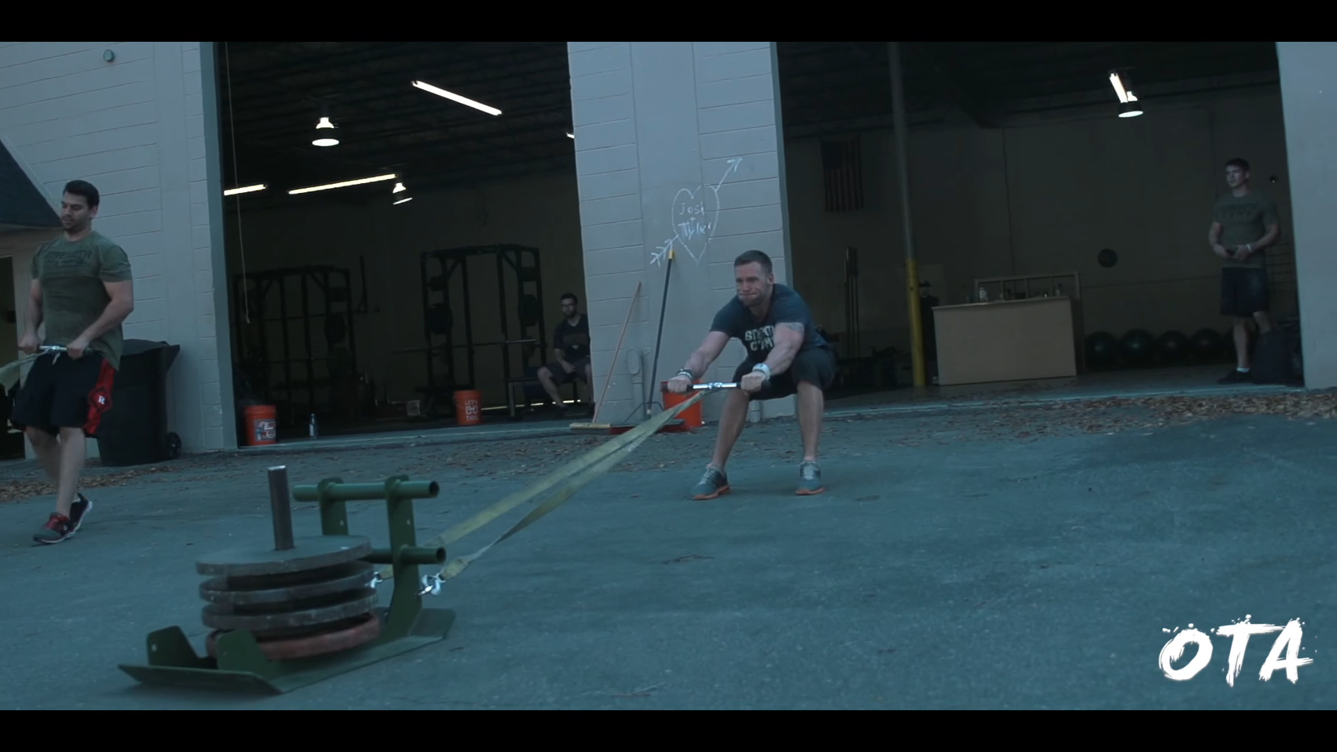 Sled Drag Agility Training