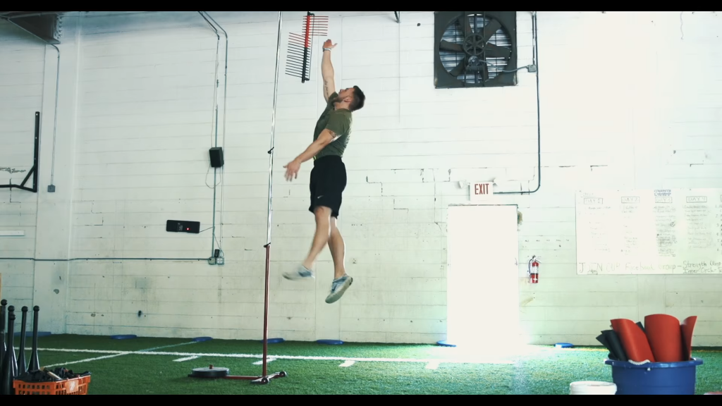 Athlete Increases Vertical Jump