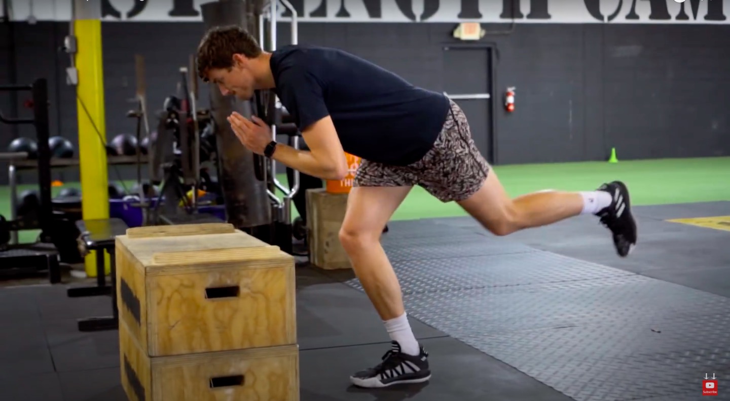 Single Leg Box Jumps