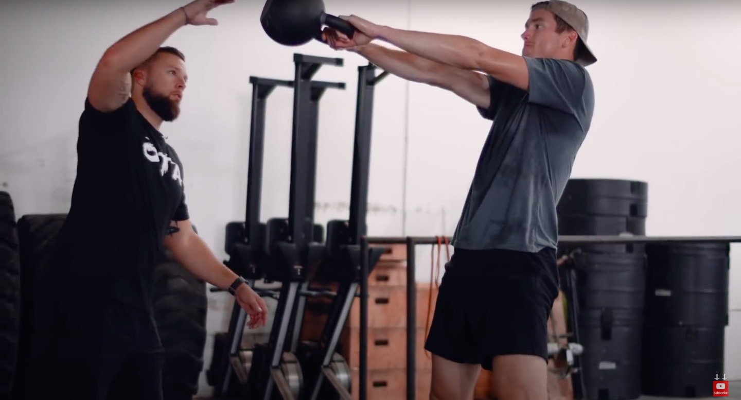 Kettlebell Swings For Vertical Jump Gains