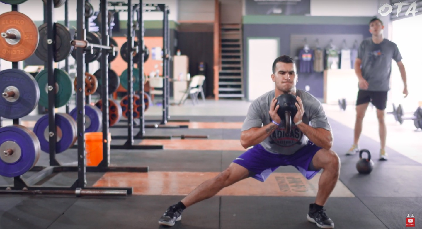 Goblet Lateral Lunges