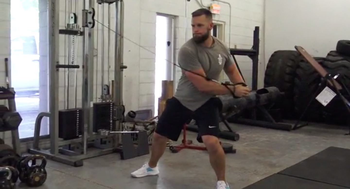 Try Cable Woodchops For Core Strength & Stability