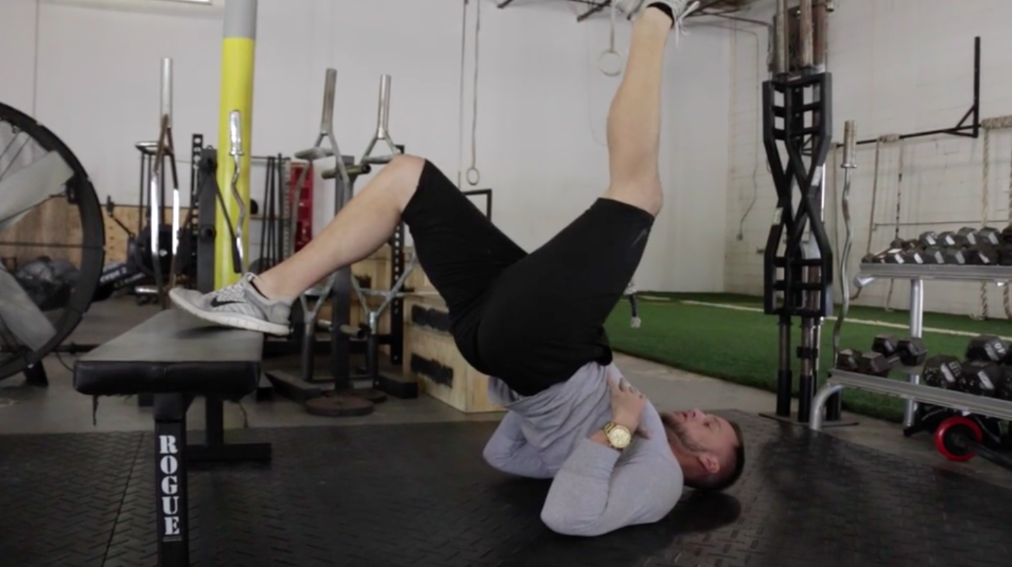 Use The Single Leg Hip Thrust As Lower Body Activation Drill